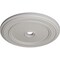 Ekena Millwork Classic Ceiling Medallion (Fits Canopies up to 5 1/2"), 41 1/8"OD x 4"ID x 2 1/8"P, Ultra Pure White CM41CLUWF - alternate 2